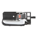 MANIJA INTERIOR TY COROLLA 03-08/HIACE 06-19/HILUX VIGO/TACOMA 05-15/MATRIX 03-08  NEGRA/CROMO PLASTICO HUSHAN Derecho Delantera/Trasera  