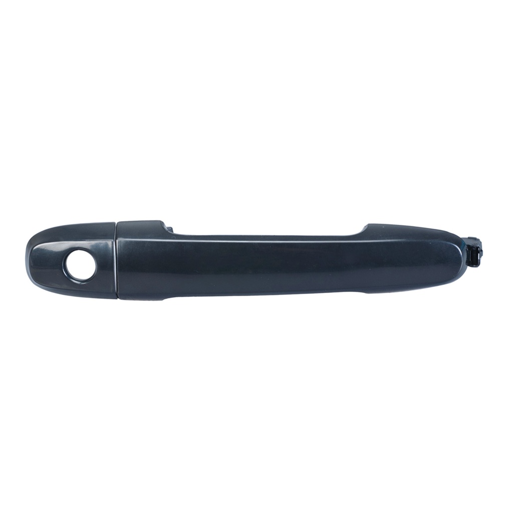 MANIJA EXTERIOR TY HILUX VIGO 05-15/COROLLA 03-13/CAMRY 02-06/RAV4 01-12/YARIS 06-11/MATRIX 03-13/SOLARA 04-08/HIGHLANDER 01-07  PT VIBE 03-10  CON HOYO PARA LLAVE LISA PARA PINTAR NEGRA PLASTICO HUSHAN Derecho/Izquierdo Delantera  