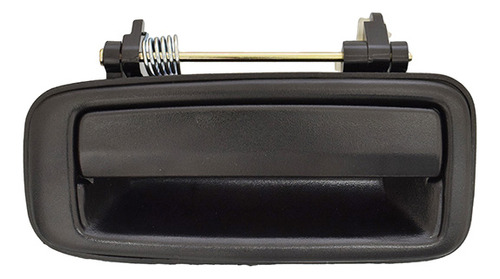 MANIJA EXTERIOR TY COROLLA 88-91  CV GEO PRIZM 89-91  CORRUGADA NEGRA PLASTICO HUSHAN Izquierdo Trasera  