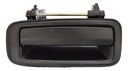 MANIJA EXTERIOR TY COROLLA 88-91  CV GEO PRIZM 89-91  CORRUGADA NEGRA PLASTICO HUSHAN Izquierdo Trasera  