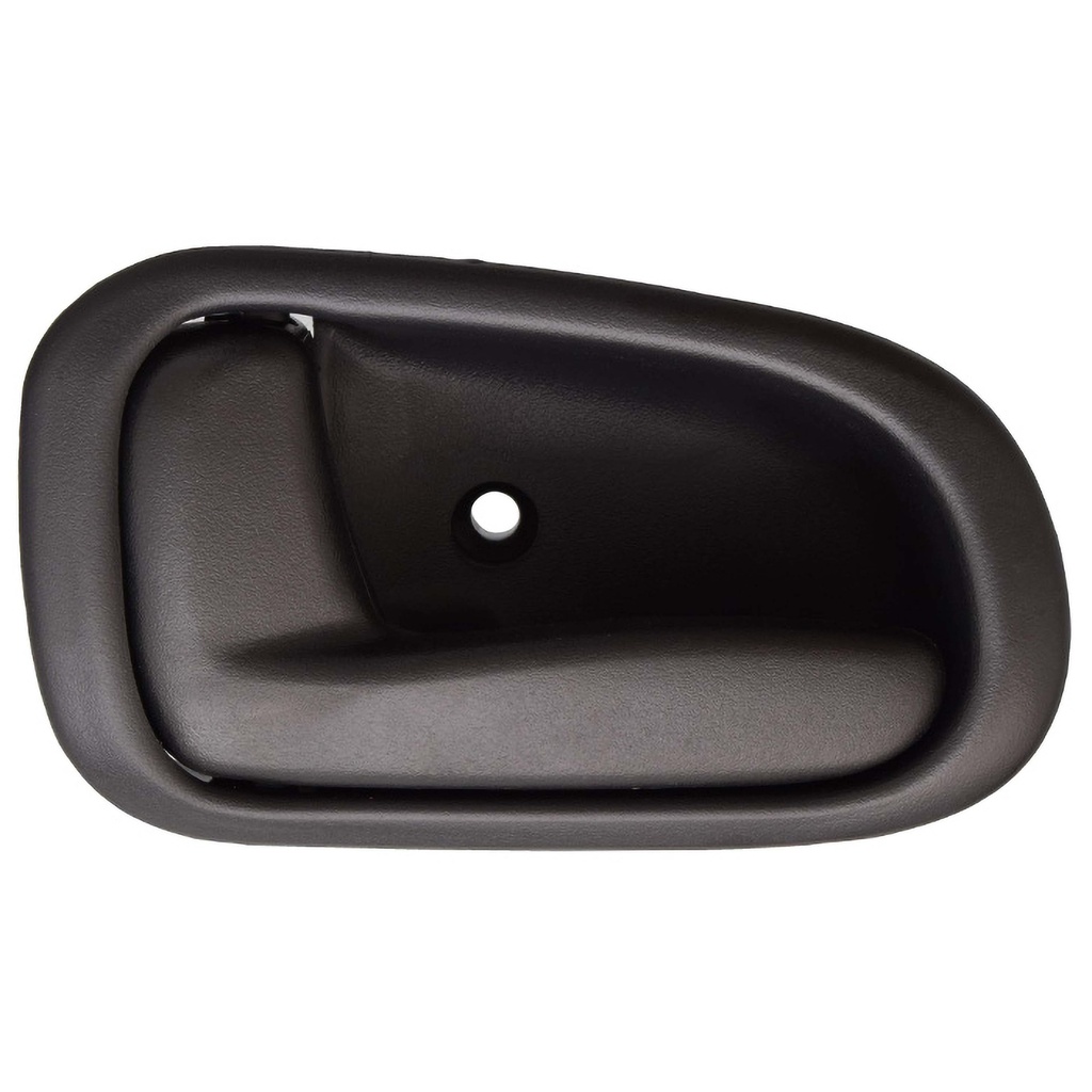 MANIJA INTERIOR TY COROLLA 92-97  PATA LARGA NEGRO PLASTICO HUSHAN Izquierdo Delantera/Trasera  