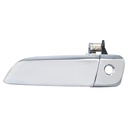 MANIJA EXTERIOR TY HIACE 06-19  CON HOYO PARA LLAVE CROMADA PLASTICO HUSHAN Izquierdo Delantera  