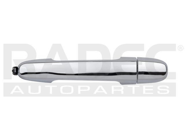 MANIJA EXTERIOR TY HILUX VIGO 05-15/COROLLA 03-13/CAMRY 02-06/RAV4 01-12/YARIS 06-11/MATRIX 03-13/HIGHLANDER 01-07  PT VIBE 03-10  CROMADA PLASTICO HUSHAN Derecho/Izquierdo Trasera  