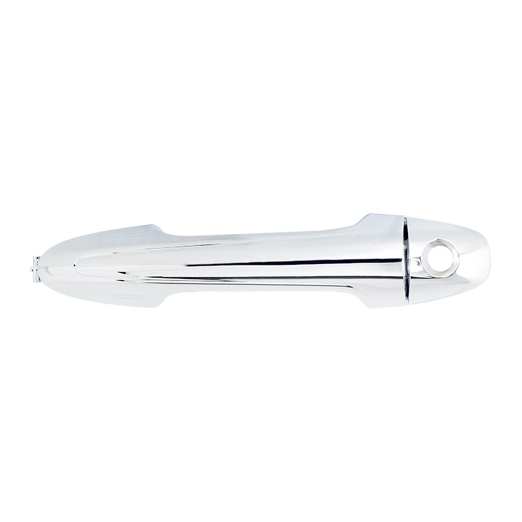 MANIJA EXTERIOR TY RAV4 13-18/HILUX SRV 16-20  CON HOYO PARA LLAVE CROMADA PLASTICO HUSHAN Derecho/Izquierdo Delantera  