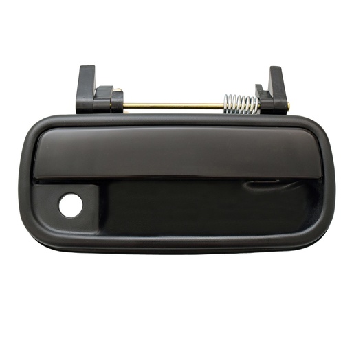 MANIJA EXTERIOR TY HILUX 89-97/4RUNNER 90-95  CON HOYO PARA LLAVE CORRUGADA NEGRA PLASTICO HUSHAN Derecho Delantera  