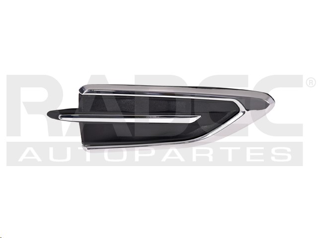 REJILLA SALPICADERA FD ESCAPE 17-19 F/CROMADO S/S PLUS/TREND/TREND ECOBOOST/TITANIUM/TITANIUM ECOBOOST L4 4 CILINDROS 2.0/2.5L 5 PUERTAS DER