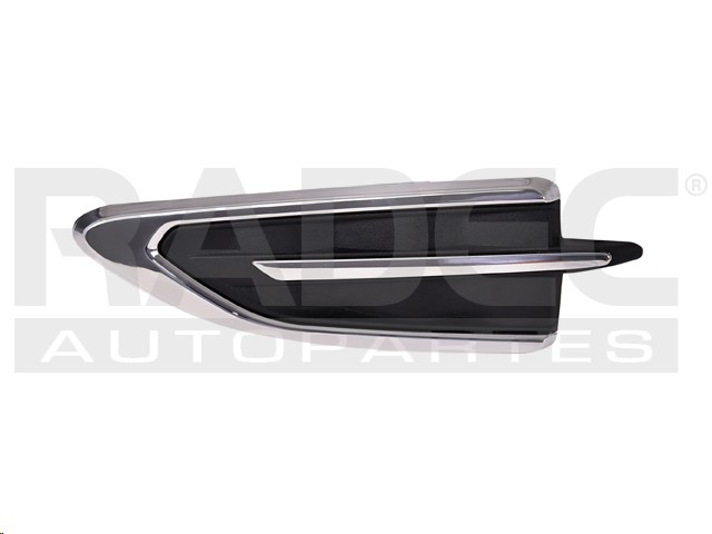 REJILLA SALPICADERA FD ESCAPE 17-19 F/CROMADO S/S PLUS/TREND/TREND ECOBOOST/TITANIUM/TITANIUM ECOBOOST L4 4 CILINDROS 2.0/2.5L 5 PUERTAS IZQ