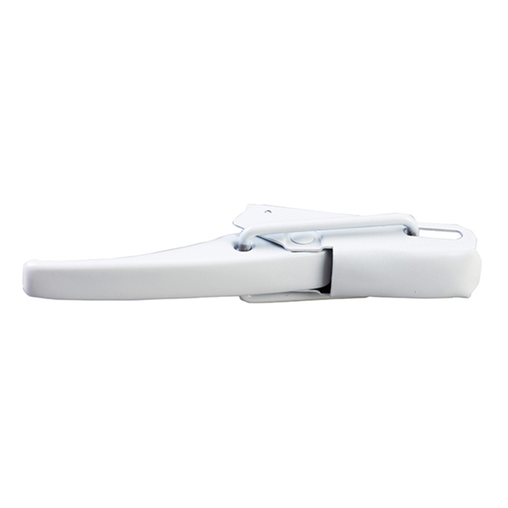 MANIJA DE TAPA TY HILUX 72-88  GANCHO DE TAPA BLANCO ZINC HUSHAN    