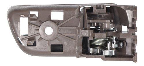 MANIJA INTERIOR TY SIENNA XLE/LIMITED 04-10  CAFE/CROMADO PLASTICO HUSHAN Izquierdo Delantera  