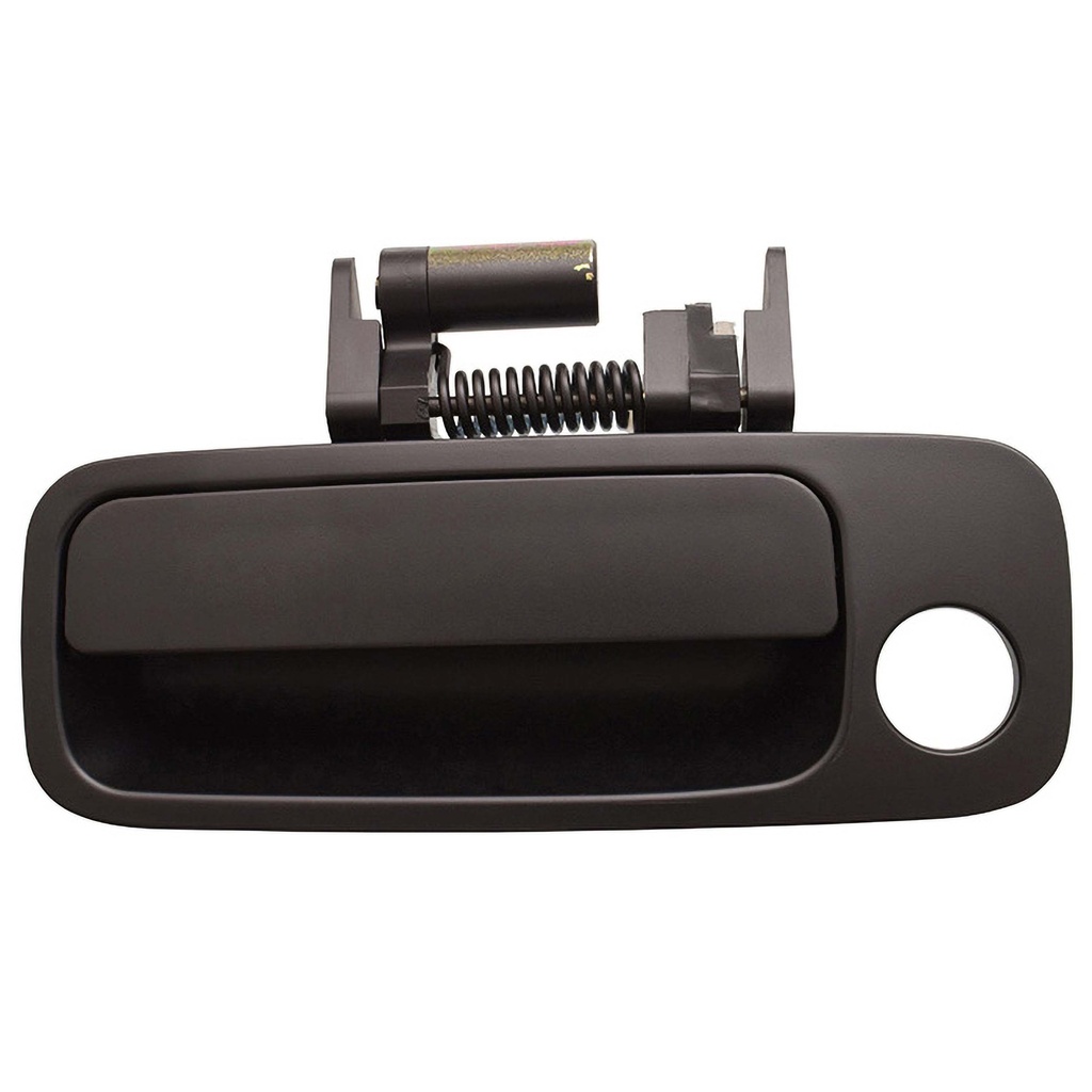 MANIJA EXTERIOR TY SOLARA 99-03  CON HOYO PARA LLAVE LISA PARA PINTAR NEGRA PLASTICO HUSHAN Izquierdo Delantera  