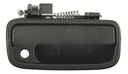 MANIJA EXTERIOR TOYOTA TACOMA 1995-2004  CON HOYO PARA LLAVE NEGRA PLASTICO HUSHAN Derecho Delantera