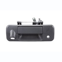 MANIJA DE TAPA TY TUNDRA 07-13  CON HOYOS PARA LLAVE Y CAMARA CORRUGADA NEGRO PLASTICO HUSHAN    