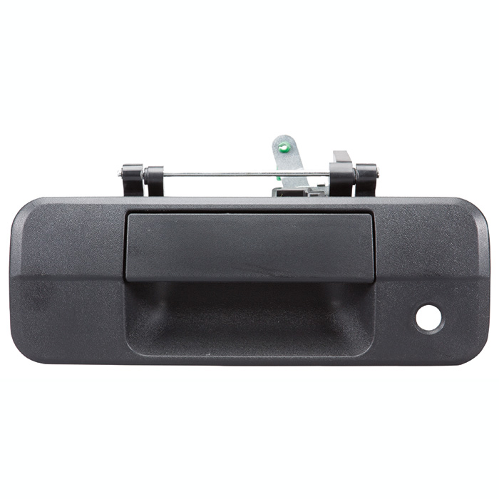 MANIJA DE TAPA TY TUNDRA 07-13  CON HOYO PARA LLAVE Y SIN HOYO PARA CAMARA CORRUGADA NEGRO PLASTICO HUSHAN    