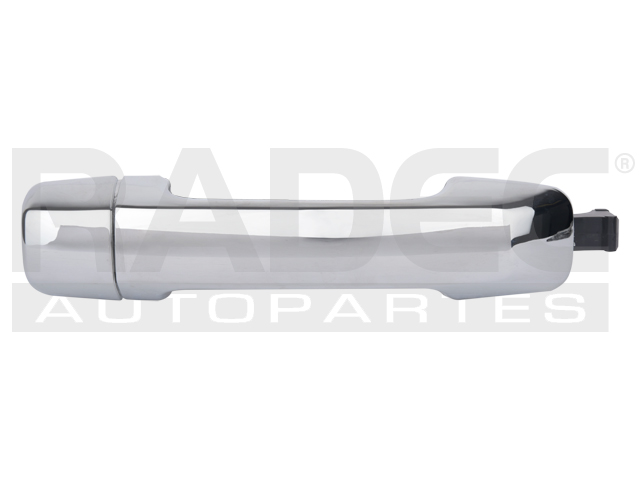 MANIJA EXTERIOR TY TUNDRA CABINAL REGULAR Y DOBLE CABINA 07-17/SEQUOIA 08-12  SIN HOYO PARA LLAVE CROMADA PLASTICO HUSHAN Derecho/Izquierdo Delantera/Trasera  