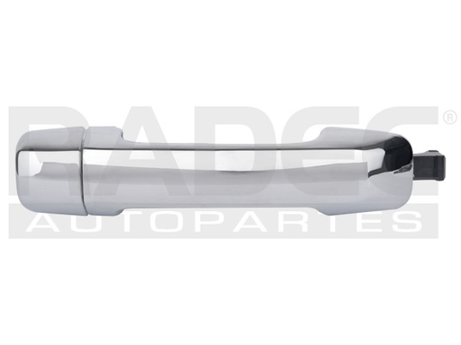 MANIJA EXTERIOR TY TUNDRA CABINAL REGULAR Y DOBLE CABINA 07-17/SEQUOIA 08-12  SIN HOYO PARA LLAVE CROMADA PLASTICO HUSHAN Derecho/Izquierdo Delantera/Trasera  
