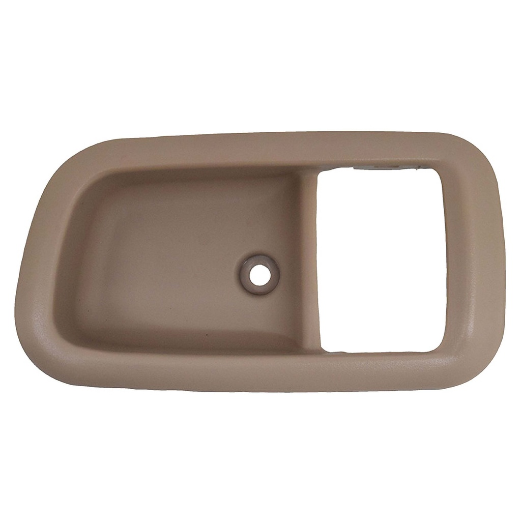 MANIJA INTERIOR TY TUNDRA CABINA Y MEDIA 00-06  SOLO BISEL BEIGE PLASTICO HUSHAN Izquierdo Trasera  