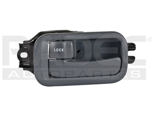 MANIJA INTERIOR TY T100 93-98/LAND CRUISER FJ80 91-97  GRIS OBSCURO ZINC CON PLASTICO HUSHAN Izquierdo Delantera/Trasera  