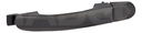 MANIJA EXTERIOR VW BEETLE 98-11/EUROVAN 05-10/MULTIVAN 12-14/TRANSPORTER 10-20/CADDY 14-19  CON HOYO PARA LLAVE LISA PARA PINTAR NEGRA PLASTICO HUSHAN Izquierdo Delantera  