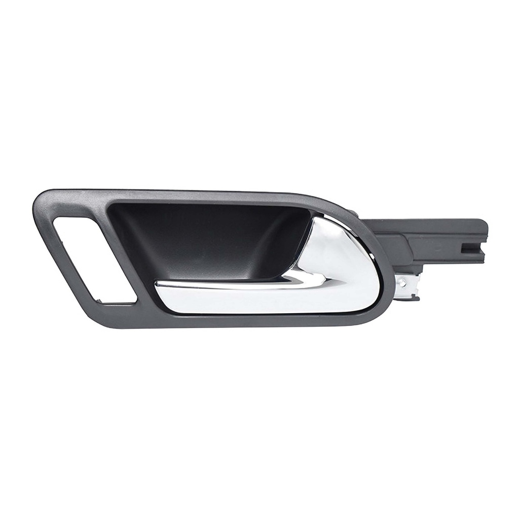 MANIJA INTERIOR VW BORA 08-10  CON HOYO SIN CONTROL CROMADA/NEGRA PLASTICO HUSHAN Derecho Delantera  
