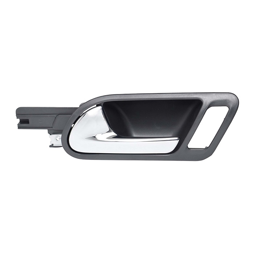 MANIJA INTERIOR VW BORA 08-10/GOLF 07-09  CON HOYO SIN CONTROL CROMADA/NEGRA PLASTICO HUSHAN Izquierdo Delantera  