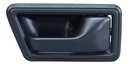 MANIJA INTERIOR VW GOLF 88-92/JETTA A2 87-92/WORKER 05-10  CON BISEL NEGRO PLASTICO HUSHAN Derecho Delantera/Trasera  