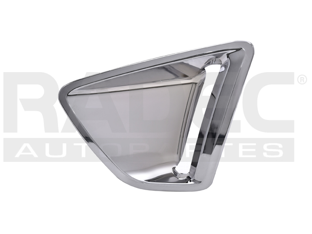 REJILLA FASCIA FD FIESTA 11-13 C/HOYO P/FARO CROMADA ARG IZQ