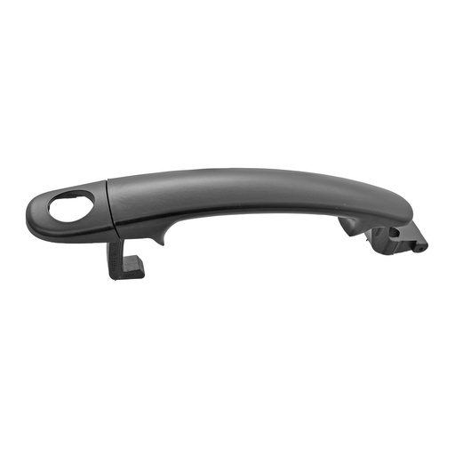 MANIJA EXTERIOR VW JETTA BICENTENARIO 11-18/TIGUAN 09-17/POLO 13-16/VENTO 14-19  ST TOLEDO 13-18  VW UP! 16-20  CON HOYO PARA LLAVE LISA PARA PINTAR NEGRA PLASTICO HUSHAN Derecho/Izquierdo Delantera  