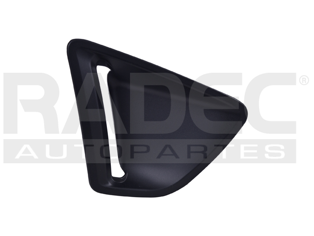 REJILLA FASCIA FD FIESTA 11-13 C/HOYO P/FARO NEGRA ARG DER