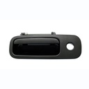 MANIJA EXTERIOR VW POINTER 00-05  CON HOYO PARA LLAVE 5TA PUERTA LISA NEGRO ZINC HUSHAN    