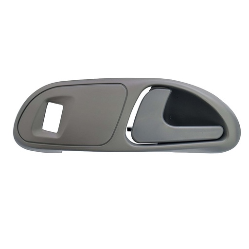 MANIJA INTERIOR VW POINTER 00-05  CON HOYO PARA CRISTAL CON BISEL GRIS PLASTICO HUSHAN Izquierdo Trasera  