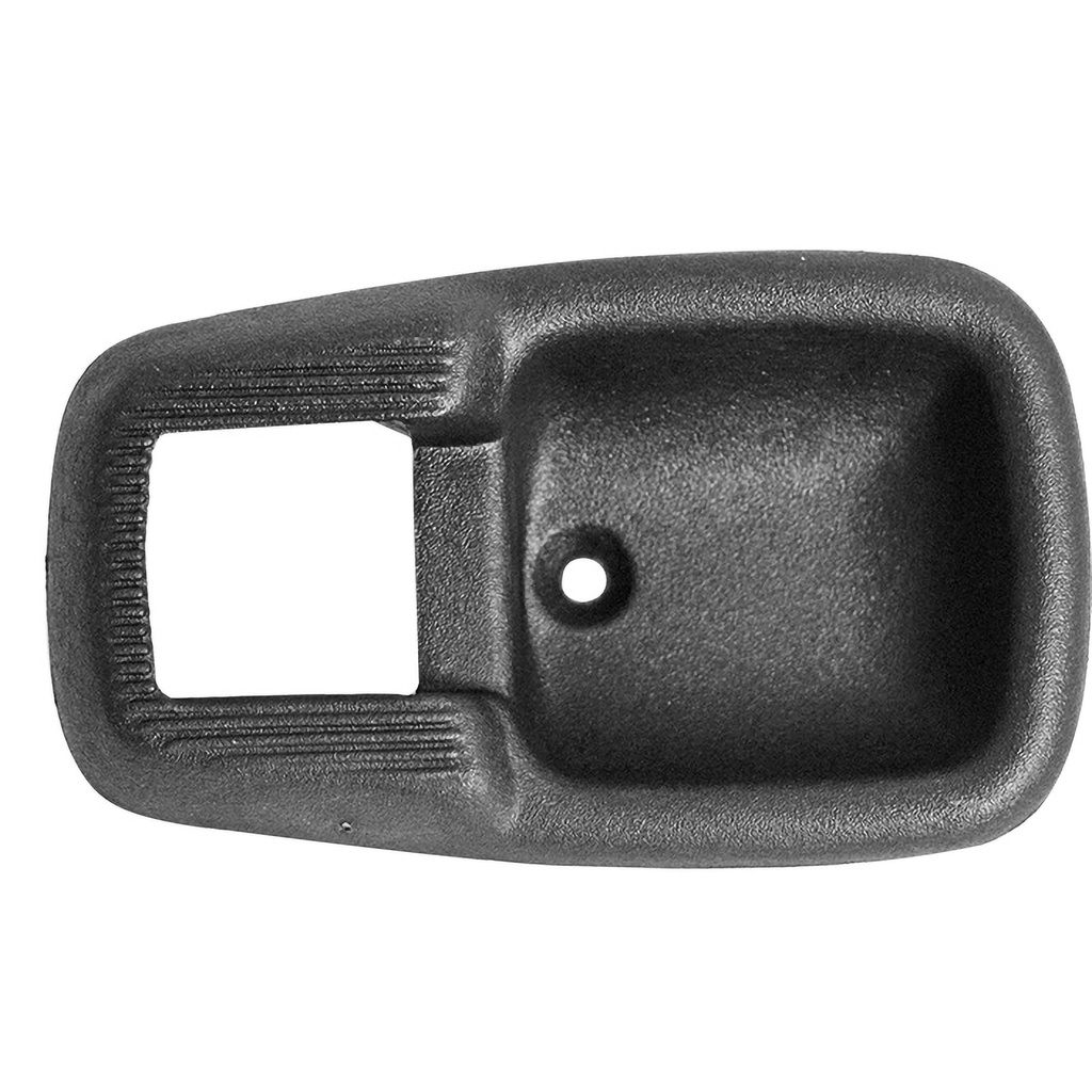 MANIJA INTERIOR VW SEDAN 72-03  SOLO BISEL CORRUGADA NEGRO PLASTICO HUSHAN Derecho/Izquierdo Delantera  