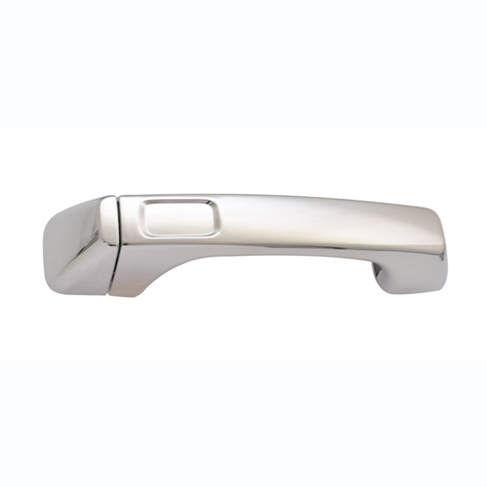 MANIJA EXTERIOR HM H3 06-10  SIN HOYO PARA LLAVE CROMADA PLASTICO HUSHAN Derecho/Izquierdo  5ta puerta 