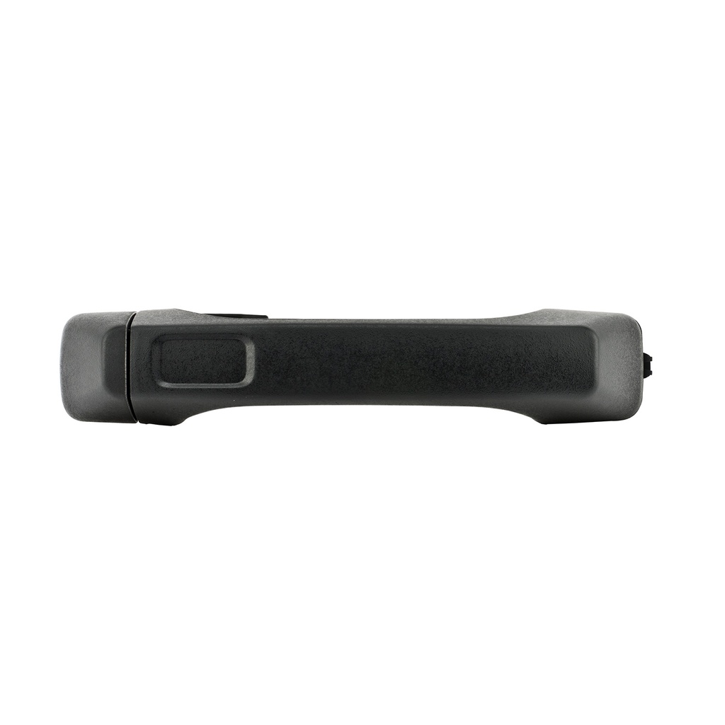 MANIJA EXTERIOR HM H3 06-10  SIN HOYO PARA LLAVE CORRUGADA GRIS OBSCURO PLASTICO HUSHAN Derecho/Izquierdo  5ta puerta 