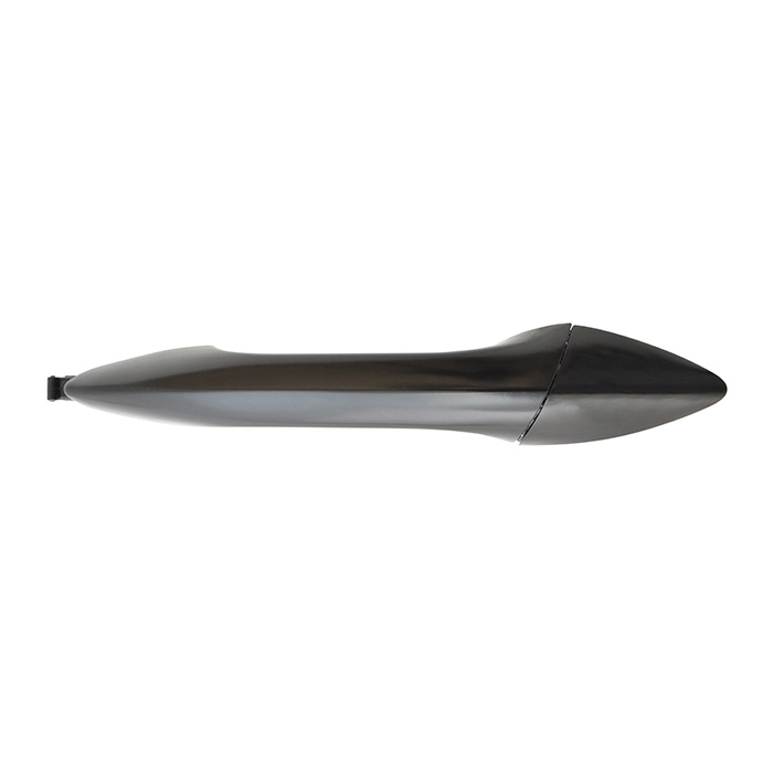 MANIJA EXTERIOR HY ELANTRA 13-16  SIN HOYO PARA LLAVE SIN SENSOR LISA PARA PINTAR NEGRA PLASTICO HUSHAN Derecho Delantera  