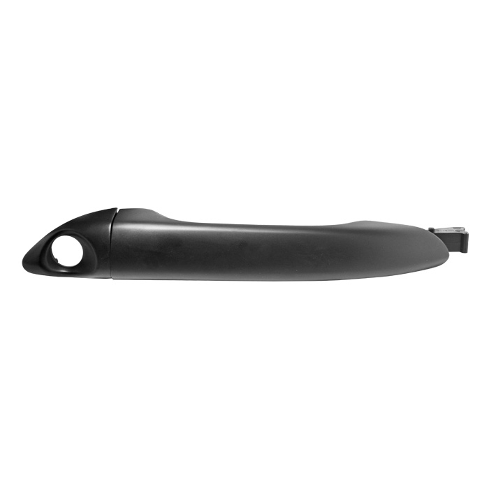 MANIJA EXTERIOR HY GRAND I10 15-20  CON HOYO PARA LLAVE LISA NEGRA PLASTICO HUSHAN Derecho Delantera  