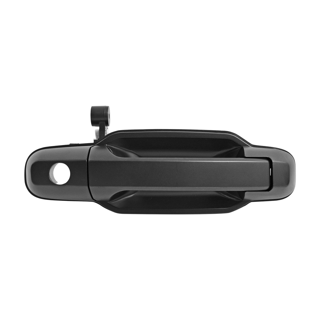 MANIJA EXTERIOR KI SORENTO 03-09  CON HOYO PARA LLAVE LISA NEGRA PLASTICO HUSHAN Derecho Delantera  