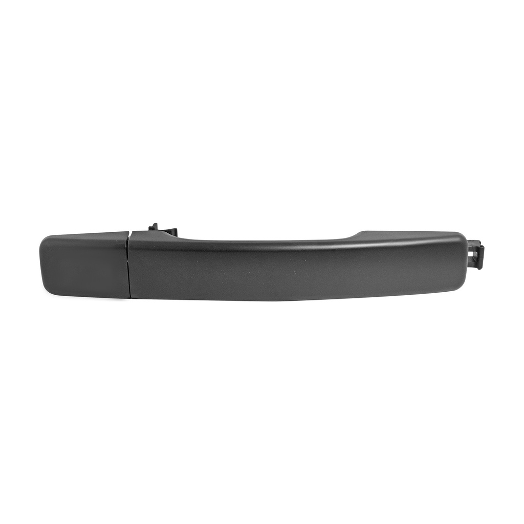 MANIJA EXTERIOR KI SOUL 16-19  SIN HOYO PARA LLAVE SIN SENSOR LISA NEGRA PLASTICO HUSHAN Derecho Delantera  