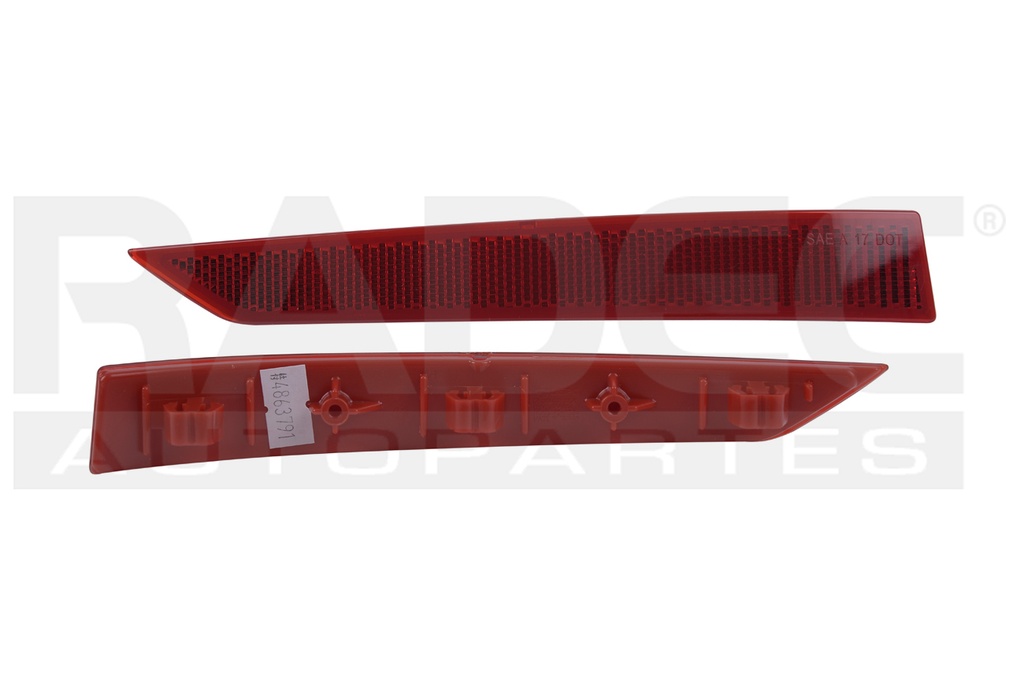 CUARTO REFLEJANTE TRASERO BW SERIE 3 SPORT LINE 19-20 4 PUERTAS DEPO DER