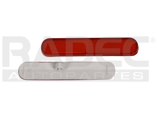 CUARTO REFLEJANTE TRASERO CV CHEVY C3 09-12 DER