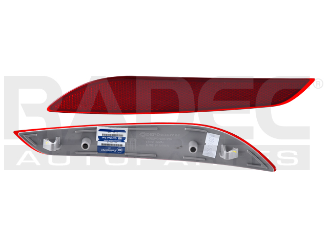 CUARTO REFLEJANTE TRASERO CV CRUZE 16-19 DEPO IZQ