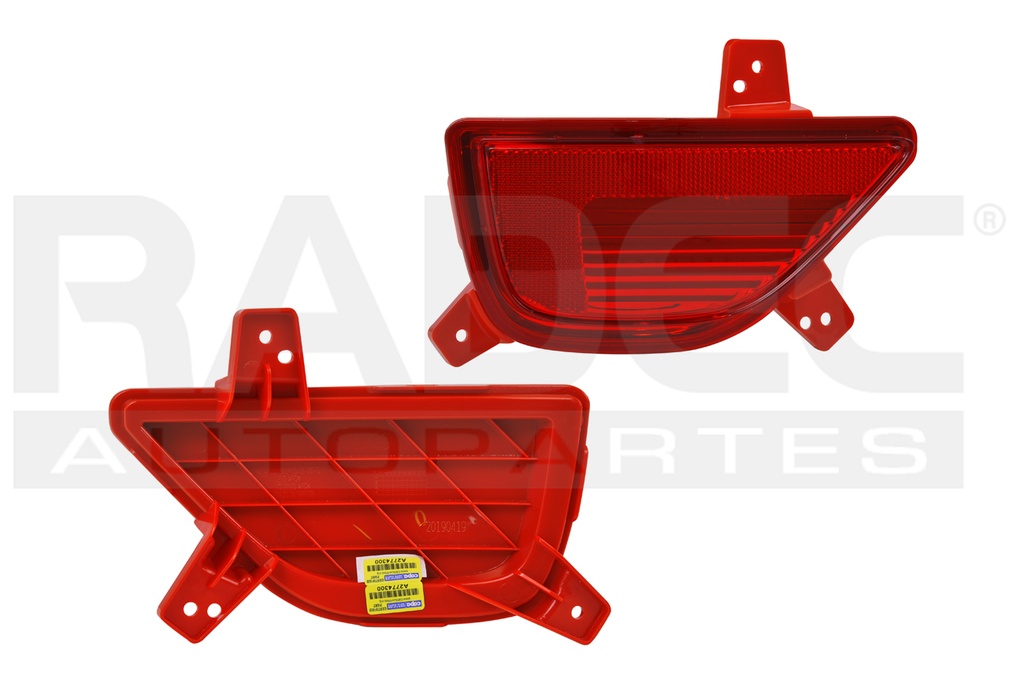 CUARTO REFLEJANTE TRASERO CV TRAX 17-20 DEPO IZQ
