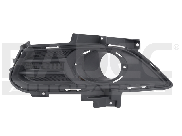 REJILLA FASCIA DELANTERA FD FUSION 13-16 C/HOYO P/FARO CORRUGADA IZQ