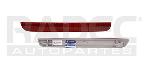 CUARTO REFLEJANTE TRASERO DG CHALLENGER 15-22 BLACK LINE/GT/SCAT PACK/SRT V6/V8 6/8 CILINDROS 3.6/6.2/6.4L 2 PUERTAS DEPO DER