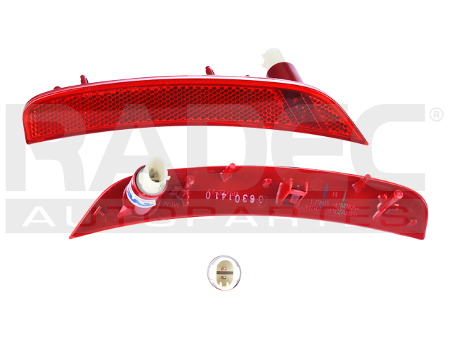 CUARTO LATERAL FT 500 TRASERO 12-13 ROJO TYC DER