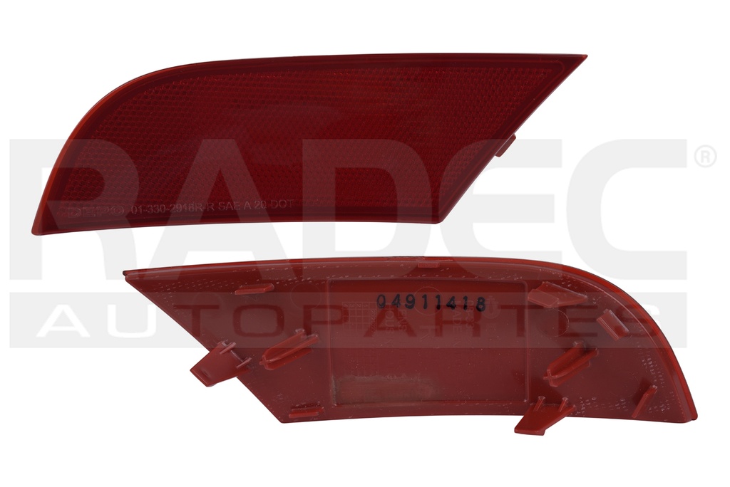 CUARTO REFLEJANTE TRASERO FD ESCAPE 20-22 DEPO DER