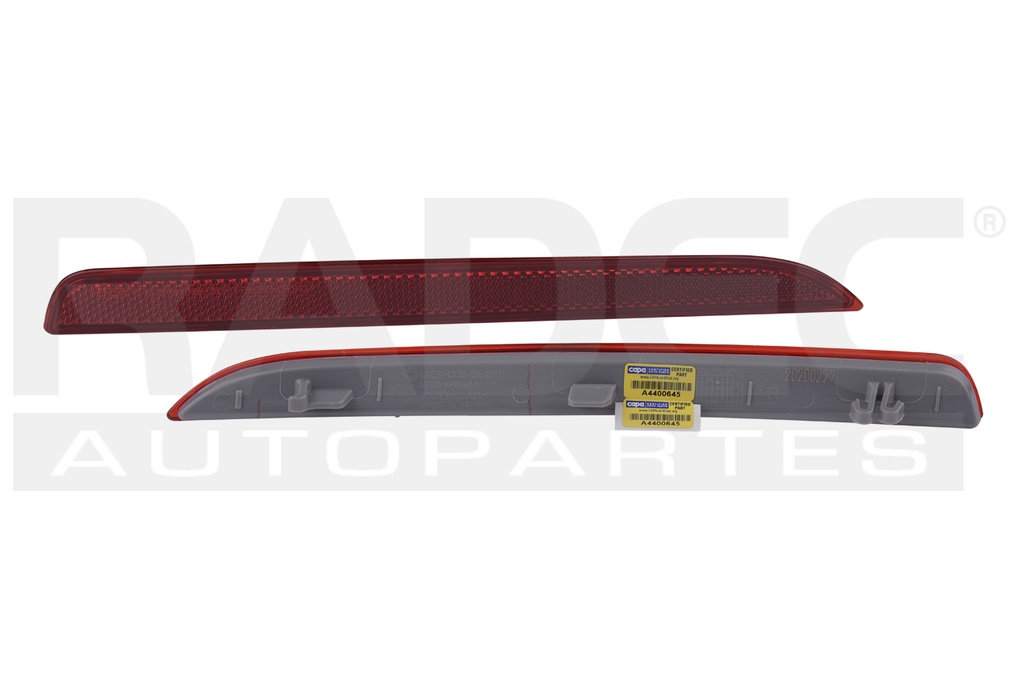 CUARTO REFLEJANTE TRASERO FD EXPLORER 16-19 DEPO DER