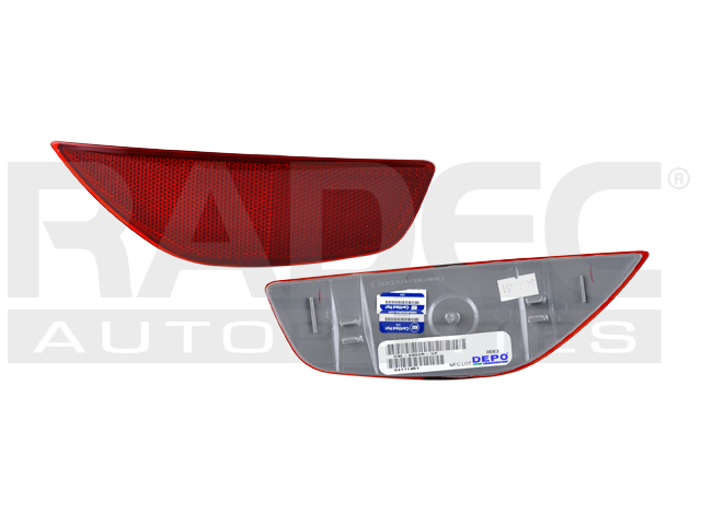 CUARTO REFLEJANTE TRASERO FD FIESTA 11-19 5 PUERTAS DEPO DER