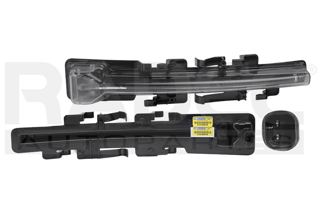 CUARTO FRONTAL FD FIESTA 11-13 C/LEDS DEPO IZQ