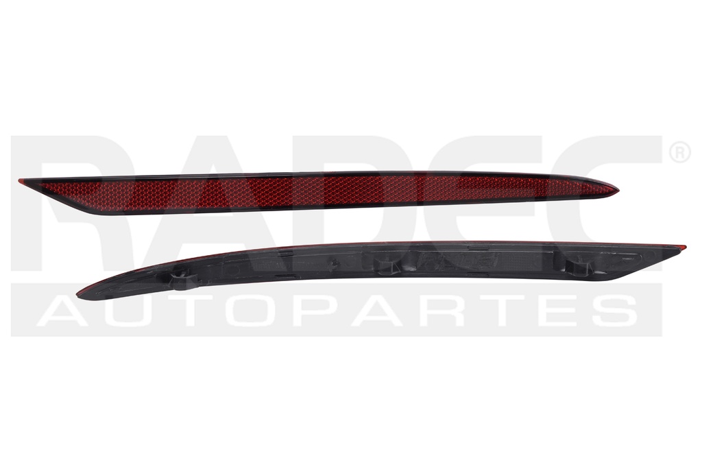 CUARTO REFLEJANTE TRASERO FD FUSION 19-20 CN DER