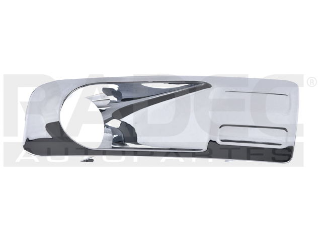 REJILLA FASCIA FD FUSION 06-09 C/HOYO P/FARO NIEBLA BISEL CROMADO IZQ